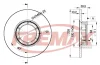 Превью - BD-2500 FREMAX Тормозной диск (фото 2)