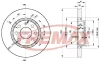 Превью - BD-9046 FREMAX Тормозной диск (фото 2)