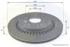 ADC1917V COMLINE Тормозной диск