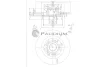 P331-120 ASHUKI by Palidium Тормозной диск