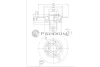 P331-128 ASHUKI by Palidium Тормозной диск