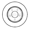 BBD4017 BORG & BECK Тормозной диск