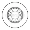 BBD4086 BORG & BECK Тормозной диск