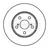 BBD4104 BORG & BECK Тормозной диск