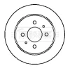 BBD4198 BORG & BECK Тормозной диск