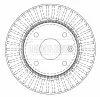 BBD4511 BORG & BECK Тормозной диск