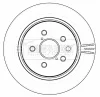 BBD4535 BORG & BECK Тормозной диск