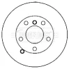 BBD5820S BORG & BECK Тормозной диск