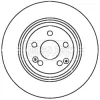 BBD6028S BORG & BECK Тормозной диск