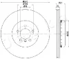 600116 JAPKO Тормозной диск