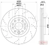 600913C JAPKO Тормозной диск