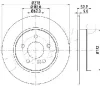 610508 JAPKO Тормозной диск