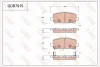 GDB7915DT TRW Комплект тормозных колодок, дисковый тормоз