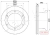 610529C JAPKO Тормозной диск