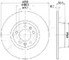 610617 JAPKO Тормозной диск