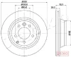 610918C JAPKO Тормозной диск