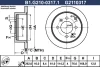 B1.G210-0317.1 GALFER Тормозной диск