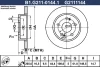 B1.G211-0144.1 GALFER Тормозной диск