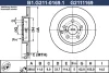 B1.G211-0169.1 GALFER Тормозной диск