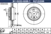 B1.G222-0209.1 GALFER Тормозной диск