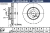 B1.G222-0246.1 GALFER Тормозной диск