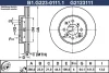 B1.G223-0111.1 GALFER Тормозной диск