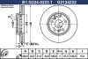B1.G224-0222.1 GALFER Тормозной диск