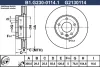 B1.G230-0114.1 GALFER Тормозной диск