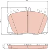 GDB8136 TRW Комплект тормозных колодок, дисковый тормоз