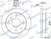 MBC030007 MANDO Тормозной диск