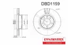 DBD1159 DYNAMATRIX Тормозной диск