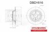 DBD1616 DYNAMATRIX Тормозной диск