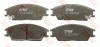 Превью - GDB893AT TRW Комплект тормозных колодок, дисковый тормоз (фото 2)