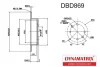 DBD869 DYNAMATRIX Тормозной диск