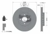 BDS1012 BENDIX Braking Тормозной диск