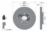 BDS1028HC BENDIX Braking Тормозной диск