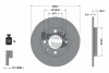 BDS1103 BENDIX Braking Тормозной диск