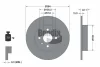 BDS1182 BENDIX Braking Тормозной диск