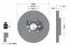 BDS1193 BENDIX Braking Тормозной диск