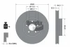 BDS1263HC BENDIX Braking Тормозной диск