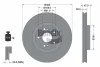 BDS1298HC BENDIX Braking Тормозной диск