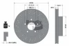 BDS1303HC BENDIX Braking Тормозной диск