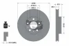 BDS1312 BENDIX Braking Тормозной диск