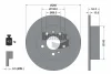 BDS1387 BENDIX Braking Тормозной диск