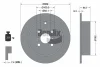 BDS1396 BENDIX Braking Тормозной диск
