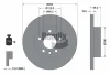 BDS1449 BENDIX Braking Тормозной диск