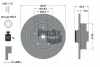 BDS1483 BENDIX Braking Тормозной диск