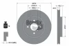 BDS1503 BENDIX Braking Тормозной диск