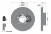 BDS1544LHC BENDIX Braking Тормозной диск