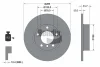 BDS1654 BENDIX Braking Тормозной диск